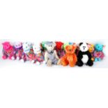 COLLECTION OF ASSORTED BEANIE BABY SOFT TOY TEDDY BEARS