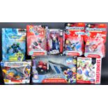 COLLECTION OF ASSORTED TRANSFORMER PLAYSET ACTION FIGURES