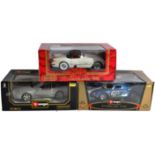 COLLECTION OF X3 ASSORTED 1/18 SCALE DIECAST MODEL CARS