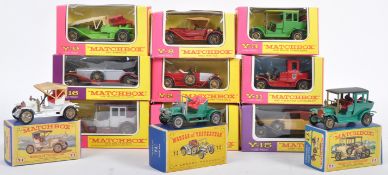 COLLECTION OF MATCHBOX MODELS OF YESTERYEAR BOXED DIECAST