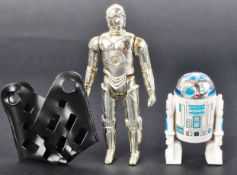 STAR WARS - C3PO & R2D2 PALITOY / KENNER ACTION FIGURES