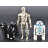 STAR WARS - C3PO & R2D2 PALITOY / KENNER ACTION FIGURES