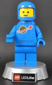 LARGE LEGO BENNY SPACEMAN MINIFIGURE LED LITE NIGHT LIGHT