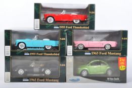 COLLECTION OF ASSORTED 1/24 SCALE DIECAST MODEL CARS