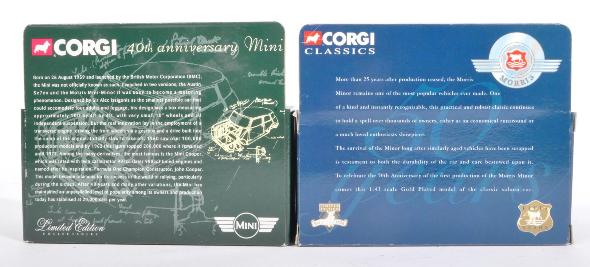 TWO CORGI LIMITED EDITION DIECAST MODEL CARS - Image 6 of 6