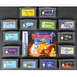 COLLECTION OF ORIGINAL NINTENDO GAMEBOY ADVANCE GAMES