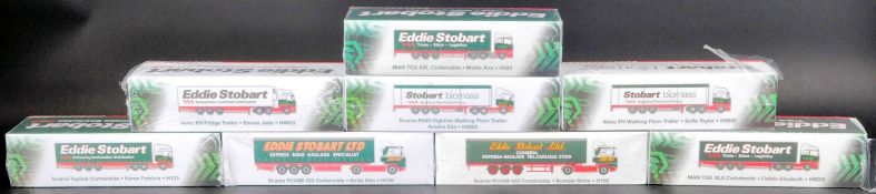 COLLECTION OF ATLAS EDITIONS EDDIE STOBART DIECAST MODELS