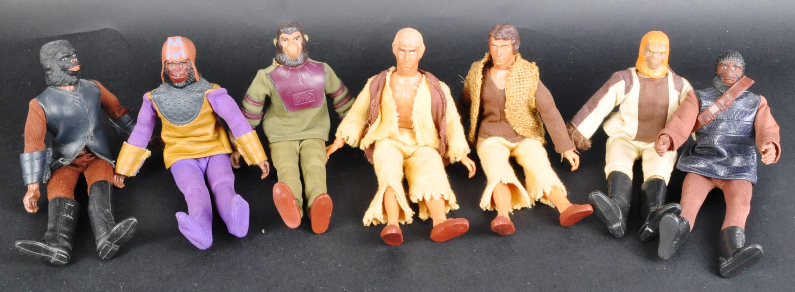 PLANET OF THE APES - COLLECTION OF VINTAGE MEGO ACTION FIGURES