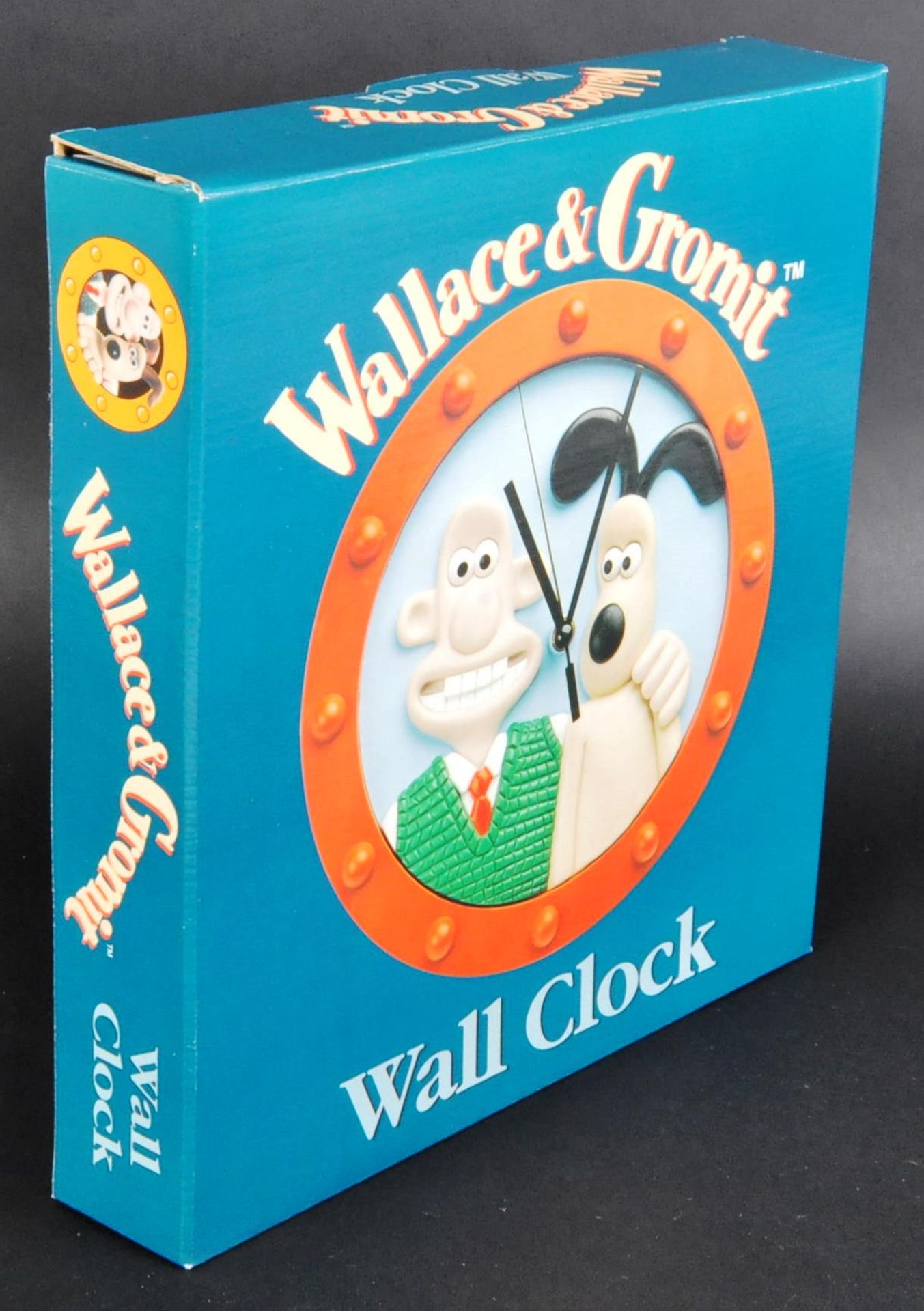 WALLACE & GROMIT - AARDMAN ANIMATIONS - UNUSED VINTAGE WALL CLOCK - Image 2 of 4