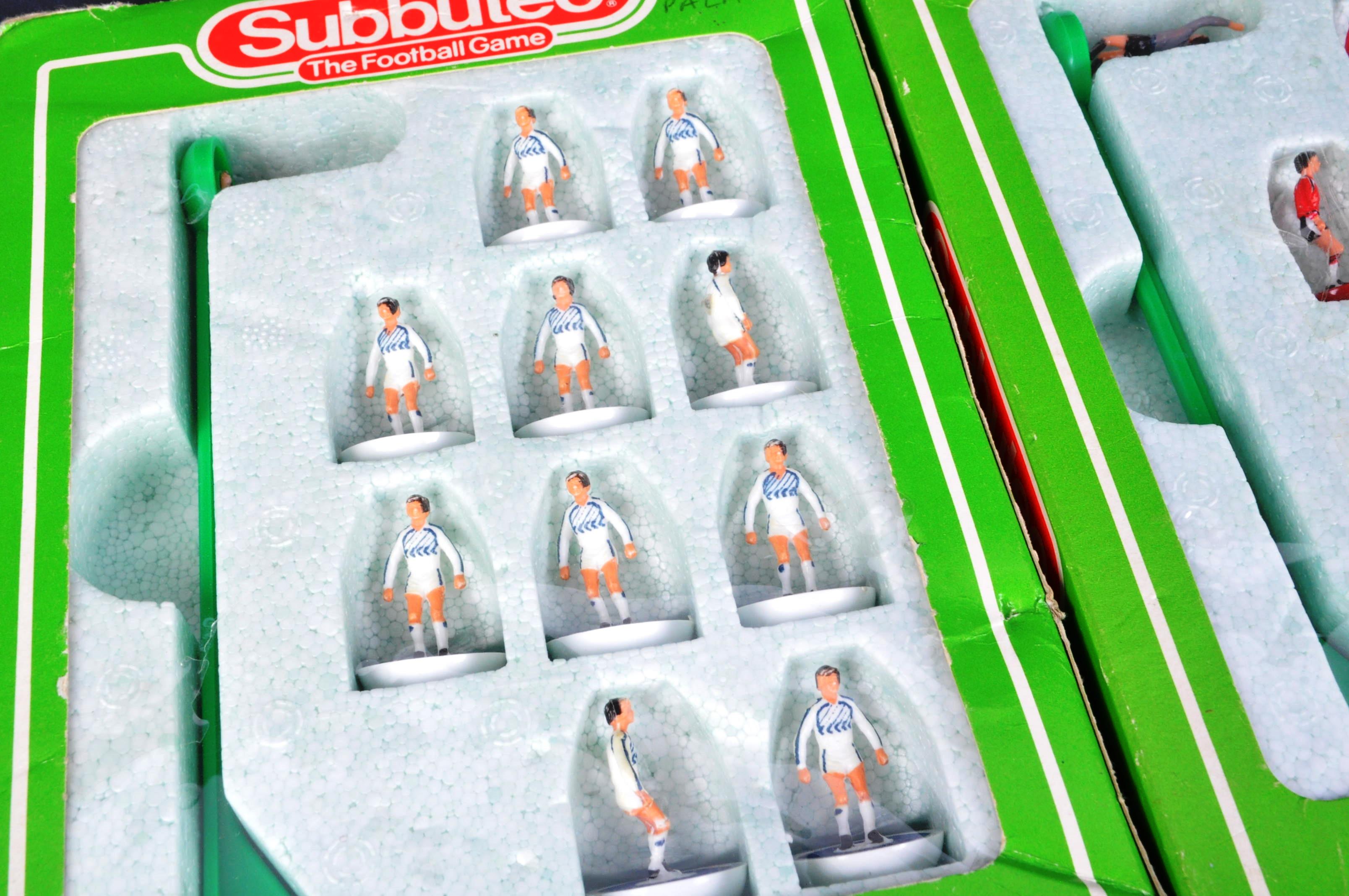 COLLECTION OF X6 VINTAGE SUBBUTEO TABLE TOP FOOTBALL TEAMS - Image 3 of 16