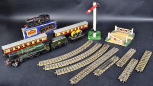 COLLECTION OF VINTAGE HORNBY DUBLO LOCOMOTIVES & ACCESSORIES