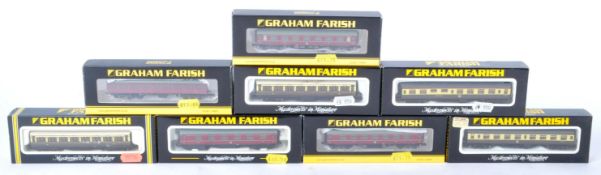 COLLECTION OF GRAHAM FARISH N GAUGE MODEL RAILWAY CARRIAGES