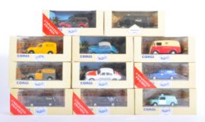 COLLECTION OF ASSORTED CORGI CLASSIC DIECAST VEHICLES