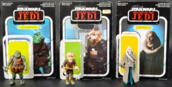 Star Wars - a collection of x3 original vintage Kenner made Star Wars action figures. All from