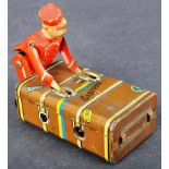 VINTAGE 1930S GERMAN GESCHA MADE ' EXPRESS BOY ' LUGGAGE PORTER TOY