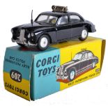 ORIGINAL VINTAGE CORGI TOYS DIECAST MODEL POLICE CAR