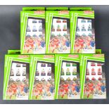 COLLECTION OF X7 VINTAGE SUBBUTEO TABLE TOP FOOTBALL TEAMS