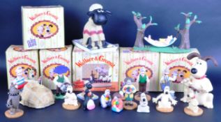 WALLACE & GROMIT - AARDMAN ANIMATIONS - CERAMIC FIGURINES / FIGURES