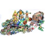 COLLECTION OF TEENAGE MUTANT NINJA TURTLES FIGURES & PLAYSETS