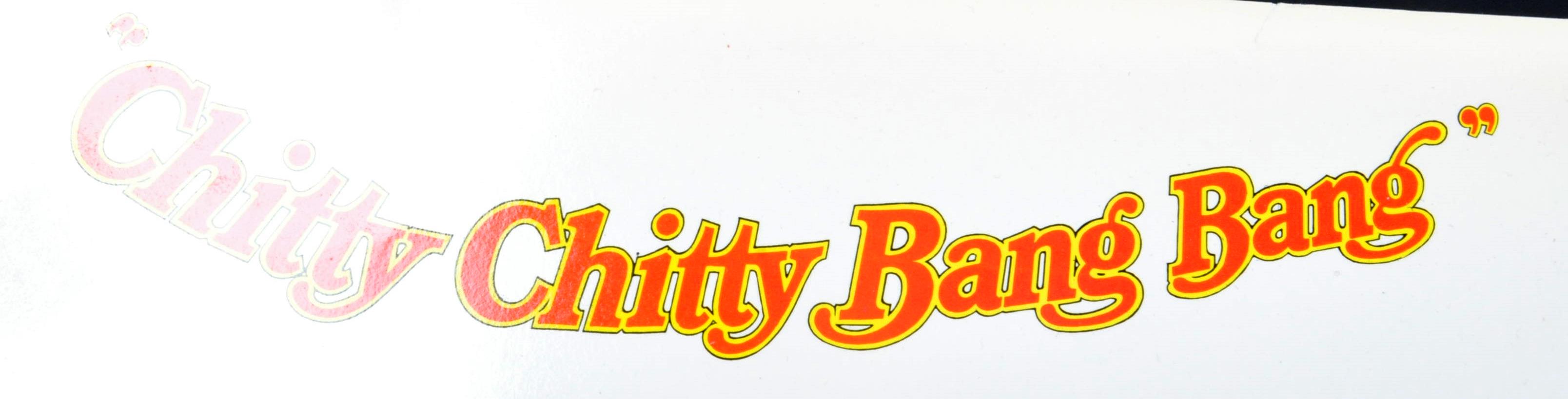 CHITTY CHITTY BANG BANG - VINTAGE CARDBOARD ARTWORK - Image 2 of 6