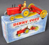 ORIGINAL VINTAGE DINKY TOYS DIECAST MODEL FARM TRACTOR