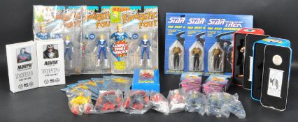 LARGE COLLECTION OF ASSORTED BOXED AND CARDED ACTION FIGURES