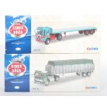 TWO CORGI KINGS OF THE ROAD BOXED DIECAST MODEL TRUCKS