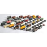 COLLECTION OF ASSORTED HORNBY 00 GAUGE TINPLATE WAGONS
