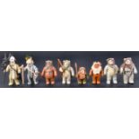 STAR WARS ACTION FIGURES - COMPLETE SET OF EWOKS