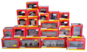 ASSORTED HORNBY N GAUGE MODEL RAILWAY TRACKSIDE BUILDINGS