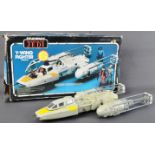 STAR WARS - ORIGINAL VINTAGE Y WING FIGHTER PLAYSET VEHICLE