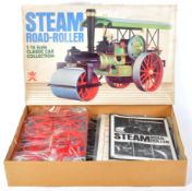 VINTAGE BANDAI 1/16 SCALE STEAM ROAD ROLLER PLASTIC MODEL KIT