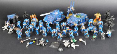 COLLECTION OF VINTAGE WARHAMMER 40K METAL SPACE MARINES