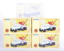 COLLECTION OF X5 CORGI BRITISH ROAD SERVICES DIECAST MODELS