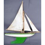 VINTAGE STAR YACHT OF BIRKENHEAD MODEL POND YACHT