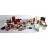 LARGE COLLECTION OF ASSORTED DOLLS HOUSE FURNITURE
