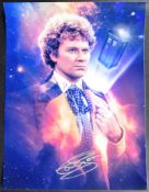 DOCTOR WHO - COLIN BAKER (SIXTH DOCTOR) - SIGNED 16X12" PHOTO