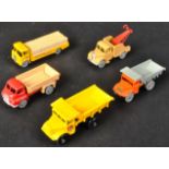 COLLECTION OF X5 VINTAGE MATCHBOX LESNEY DIECAST MODELS