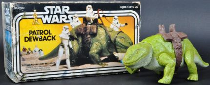 STAR WARS - SCARCE VINTAGE PATROL DEWBACK ACTION FIGURE PLAYSET