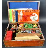 COLLECTION OF VINTAGE MECCANO CONSTRUCTOR SET PIECES