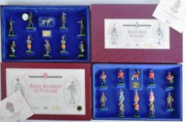 TWO LIMITED EDITION BRITAIN MADE LEAD SOLDIER BOX SETS