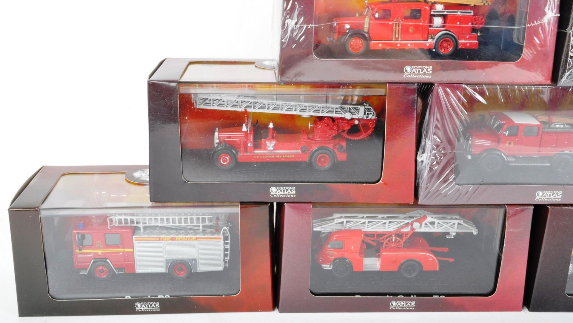 COLLECTION OF ATLAS EDITIONS DIECAST FIRE ENGINES - Image 2 of 4