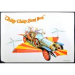 CHITTY CHITTY BANG BANG - VINTAGE CARDBOARD ARTWORK