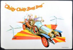 CHITTY CHITTY BANG BANG - VINTAGE CARDBOARD ARTWORK