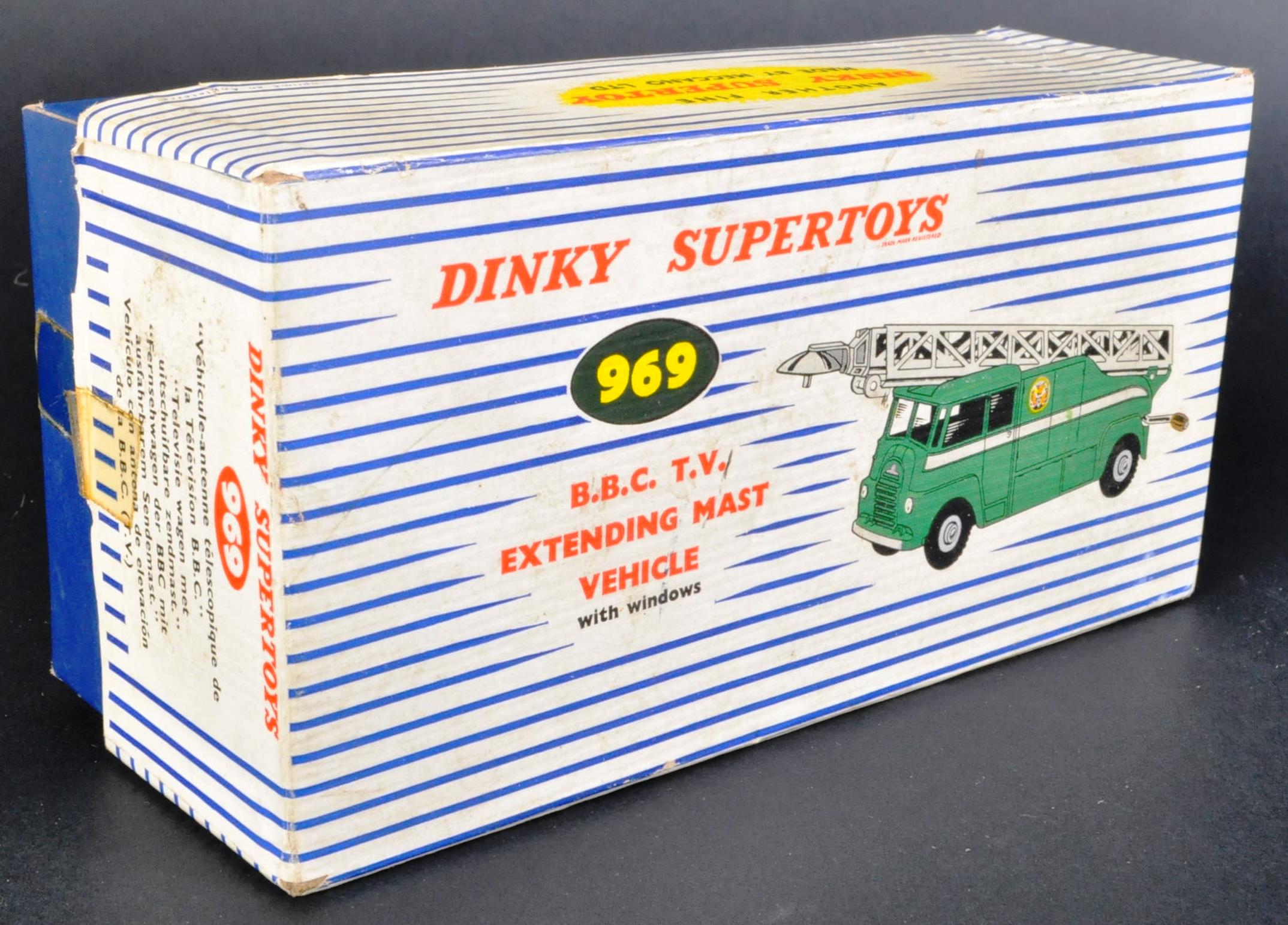 DINKY SUPERTOYS - ORIGINAL VINTAGE 969 BBC TV VEHICLE BOXED - Bild 4 aus 5