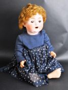 EARLY 20TH CENTURY GERMAN BISQUE HEADED DOLL