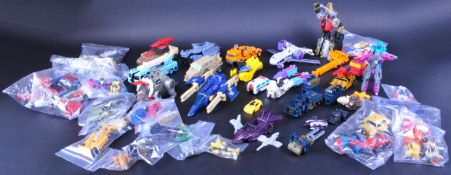 LARGE COLLECTION OF VINTAGE HASBRO TRANSFORMERS PLAYSETS