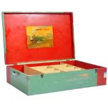 VINTAGE 1930S LARGE HORNBY TRAINS WOODEN BOX