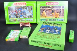 COLLECTION ASSORTED SUBBUTEO TABLE TOP FOOTBALL SETS