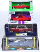 COLLECTION OF X4 ASSORTED LARGE SCALE DIECAST MODEL CARS